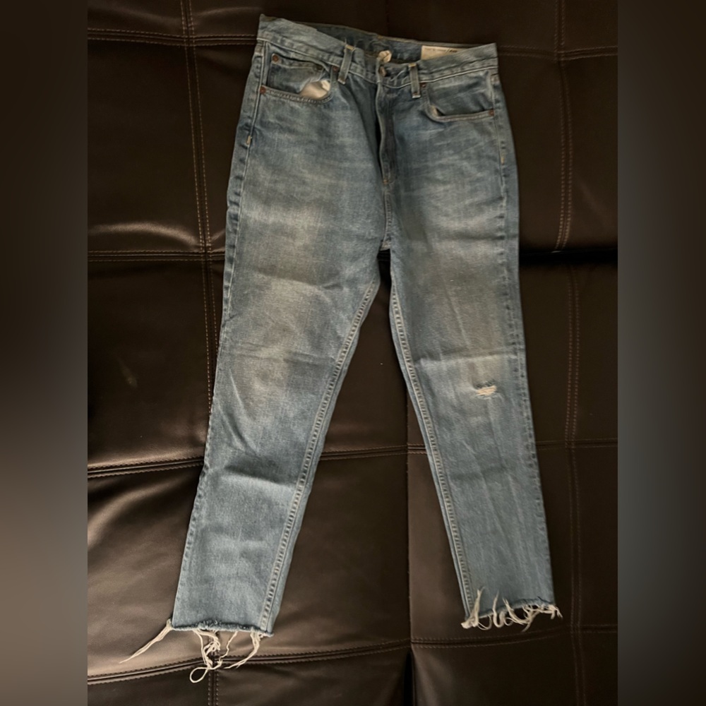 RAG & BONE JEANS High Rise Ankle Skinny